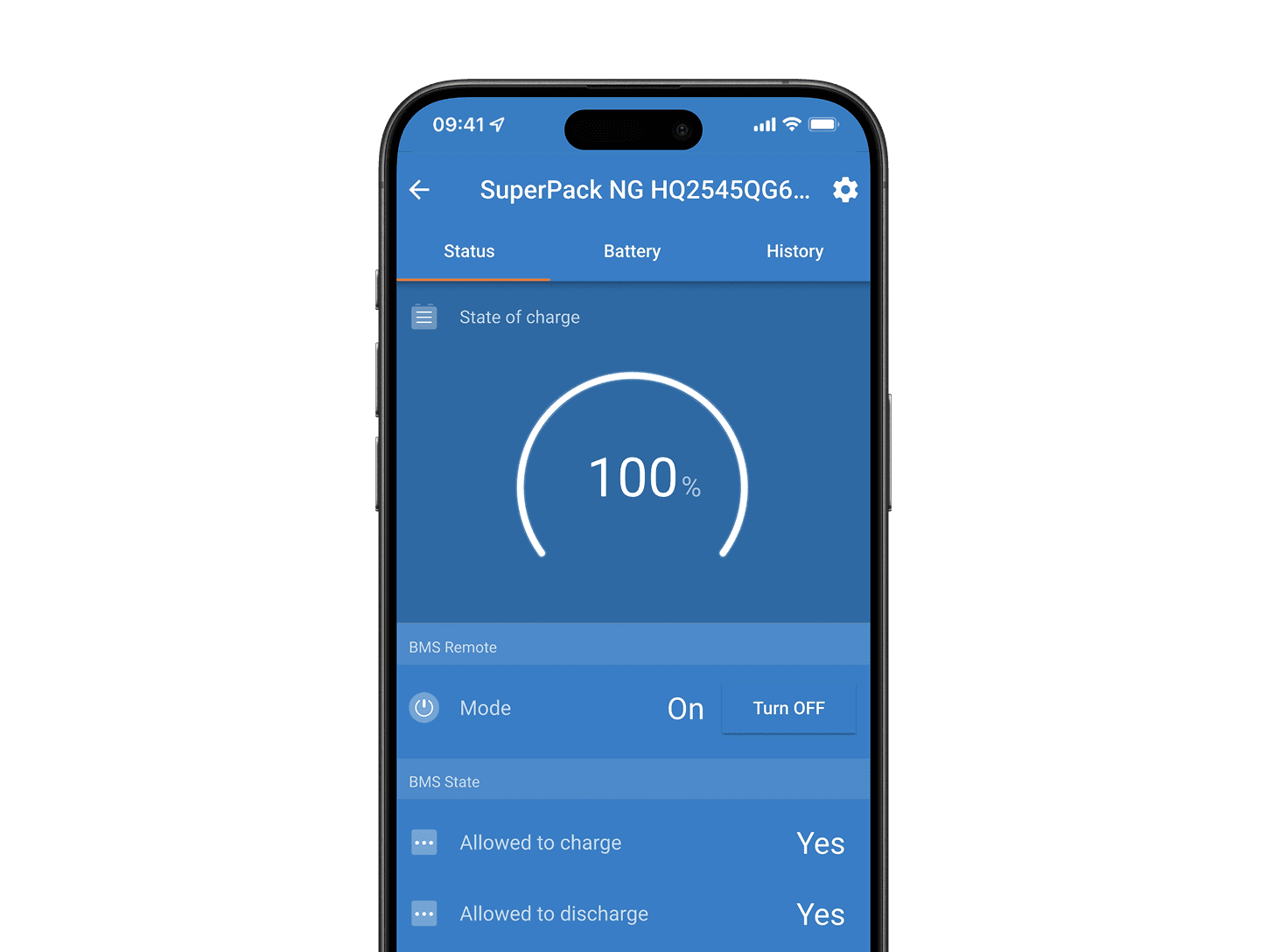 Aplicação VictronConnect