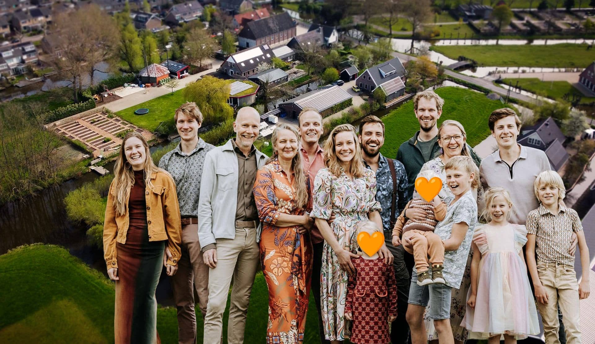 Por que 15 pessoas compartilham uma propriedade fora da rede na Holanda