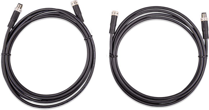 Cabo de 3 pólos com conector circular M8 macho / fêmea