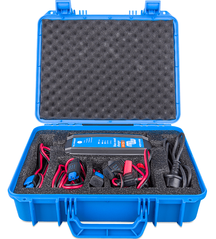 Estojo de transporte para os carregadores Blue Smart IP65 e os acessórios