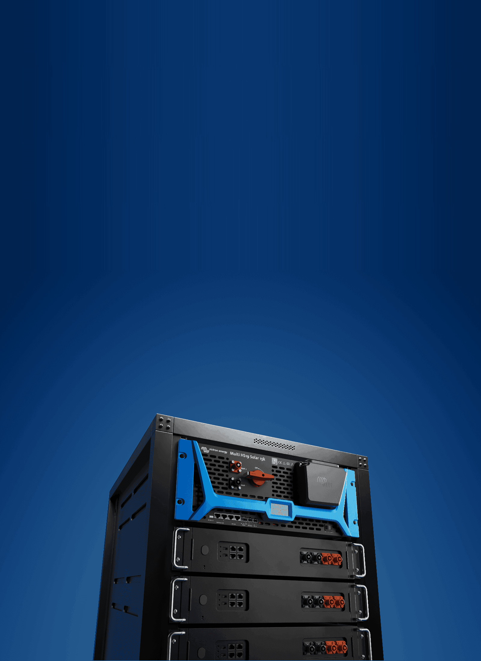Tecnologia de alta tensão. Ecossistema Victron.