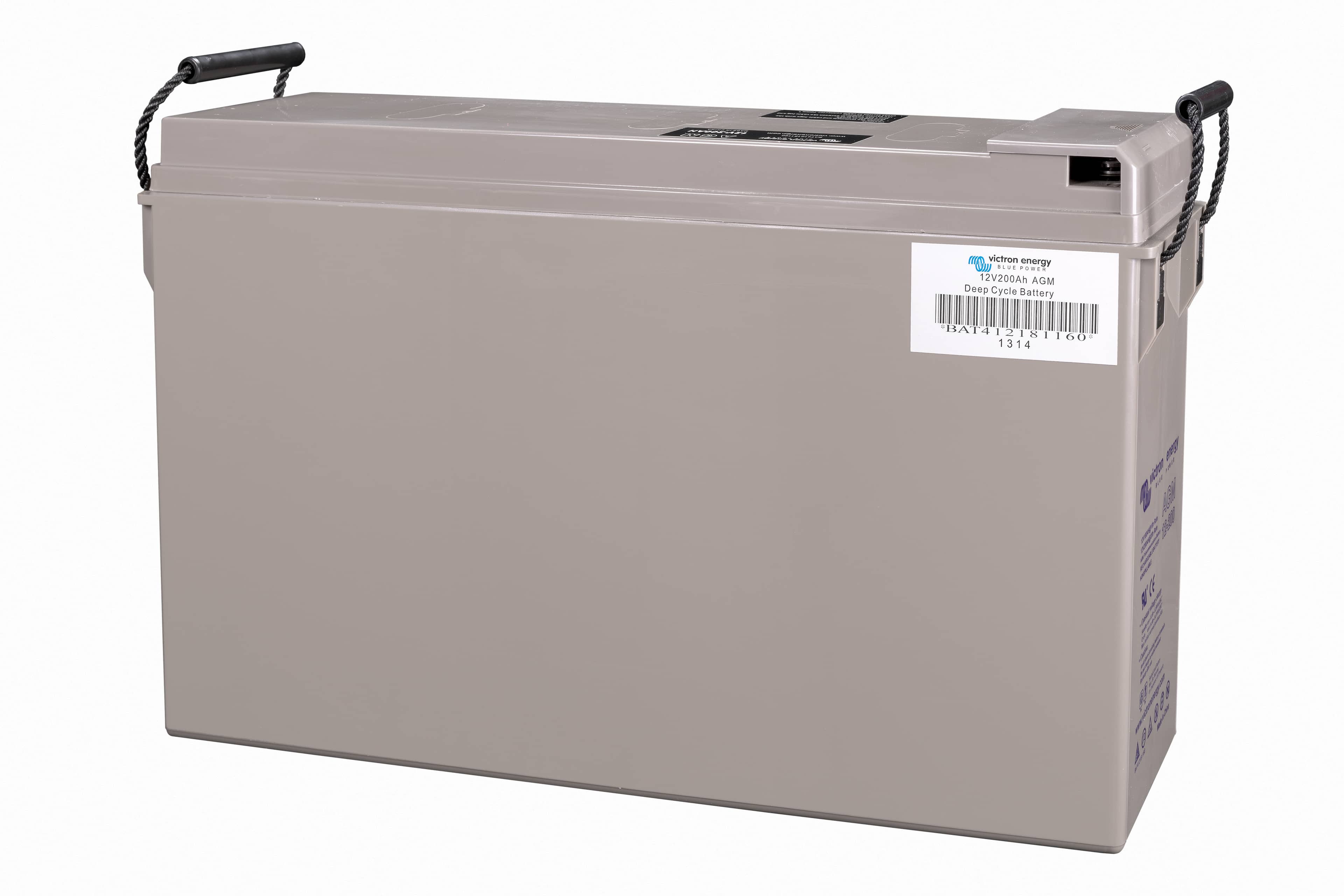 12V 200Ah AGM Deep Cycle Battery (left) thumbnail