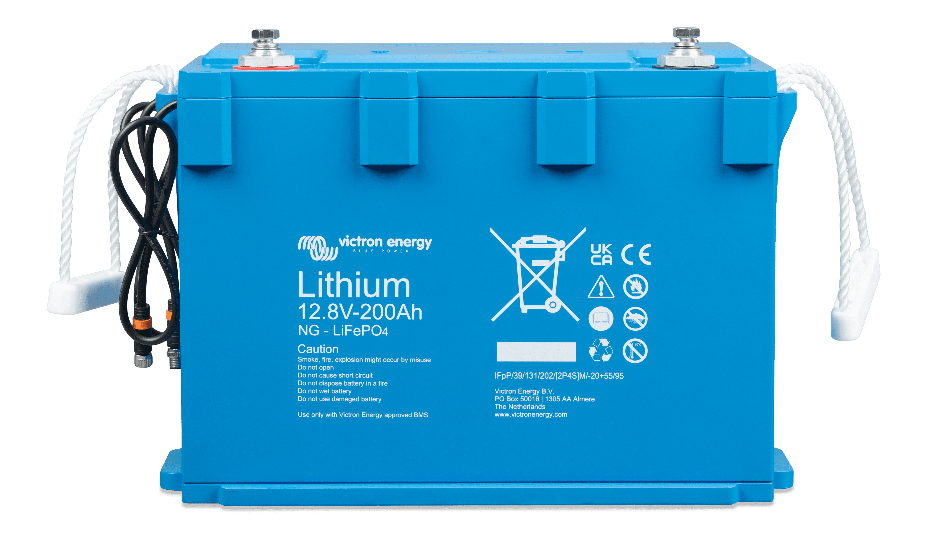 LiFePO4 Battery 12.8V 200Ah NG (front-angle)  thumbnail