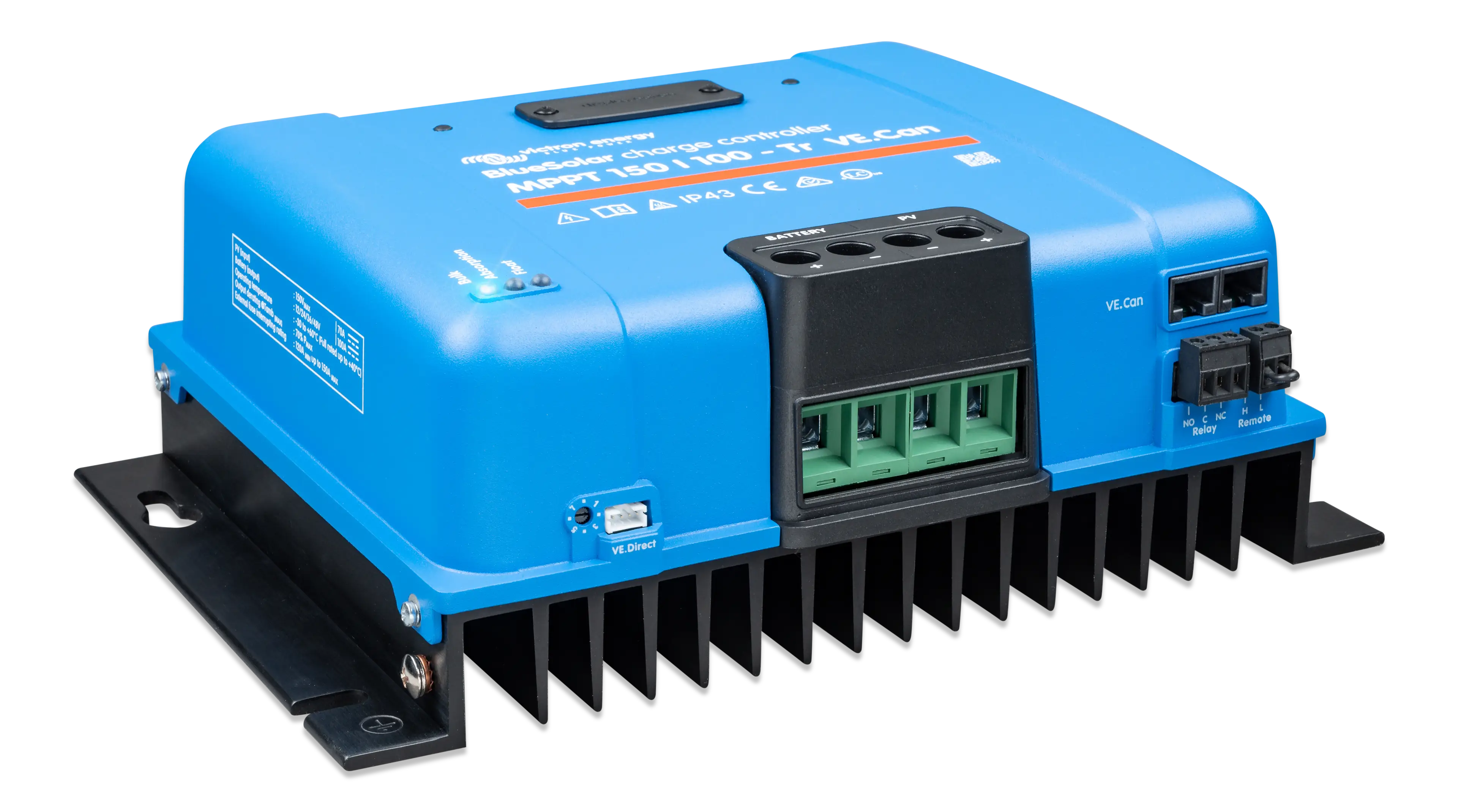 BlueSolar MPPT charge controller 150/100-Tr VE.Can (right)  thumbnail