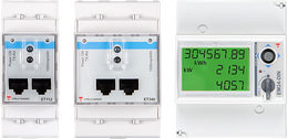 Medidores de energia ET112, ET340, EM24 Ethernet e EM540