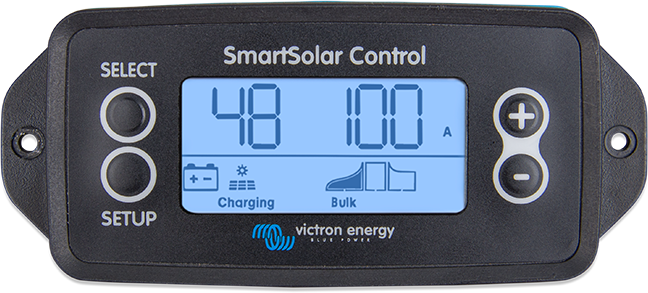Ecrã SmartSolar Control